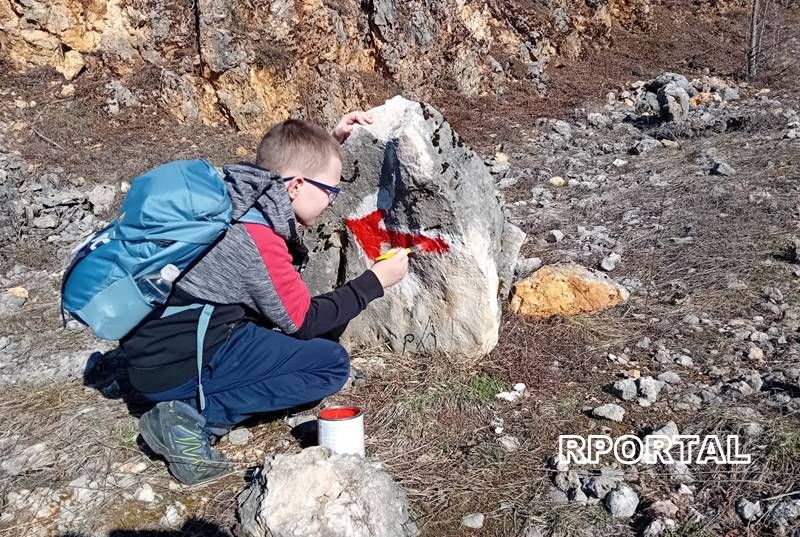 Foto: HPD "Rama" – ponovno markirana staza do Gruda kod Rumboka