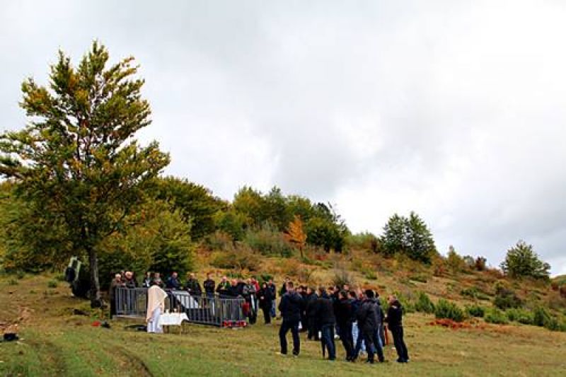 Služena sv. misa za pobijene stanovnike Maglica