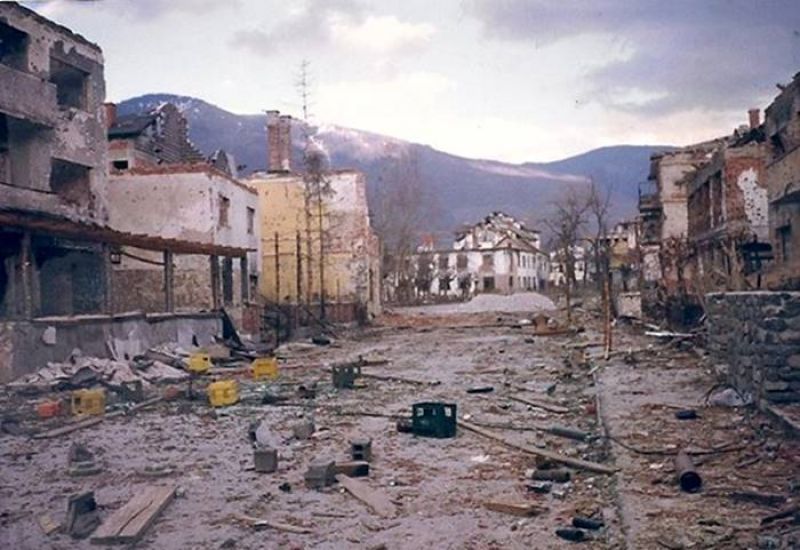 Fotoilustracija - Uskoplje za vrijeme sukoba - izvor Internet
